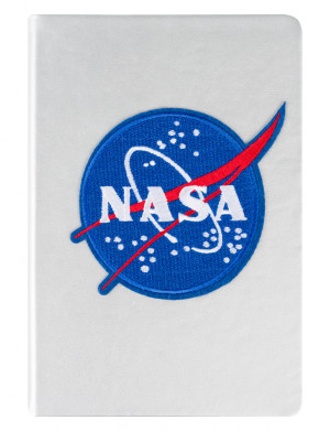 Notes NASA strieborný - Reklamnepredmety