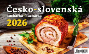 Kalendár Česko-slovenská kuchařka/kuchárka - Reklamnepredmety