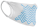 Rúško Zigzag Result Hygiene - whitesky - variant