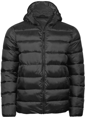 Ľahká prešívaná bunda s kapucňou Tee Jays - Reklamnepredmety
