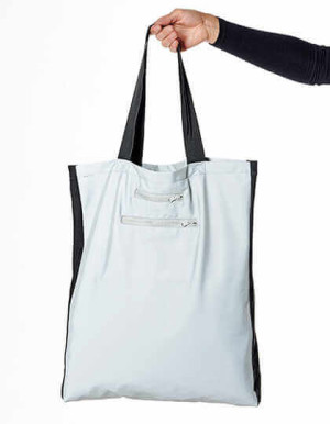 Plne reflexná nákupná taška Milan - Reklamnepredmety