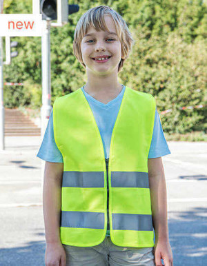 Safety Vest for Kids with Zipper EN1150 - Reklamnepredmety