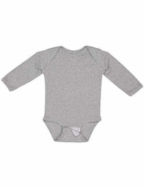 Dojčenské body s dlhým rukávom Infant Fine - Reklamnepredmety