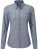 Dámska organická košeľa s dlhým rukávom Fairbrade Chambray - 2044419-optimized - variant 
