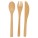 Sada bambusových príborov - 8258513-2 - variant 