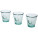 Súprava troch 250 ml pohárov z recyklovaného skla Copa - 11317301 - variant PF 11317301