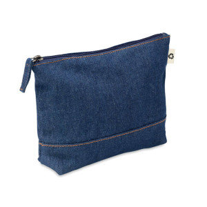 Toaletná taška z džínsoviny STYLE POUCH - Reklamnepredmety