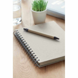 Krúžkový A5 zápisník z trávy GRASS BOOK