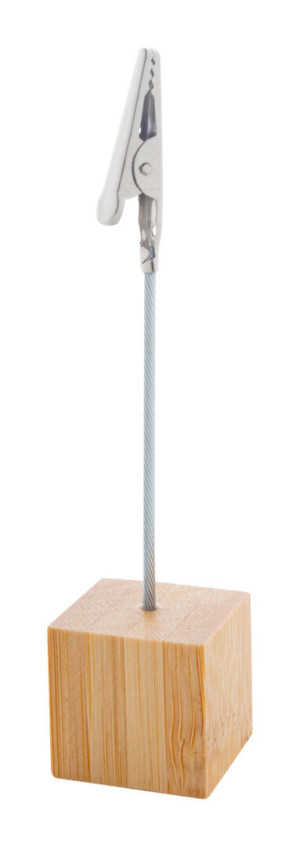 Bombra bambusový stojan s klipom - Reklamnepredmety