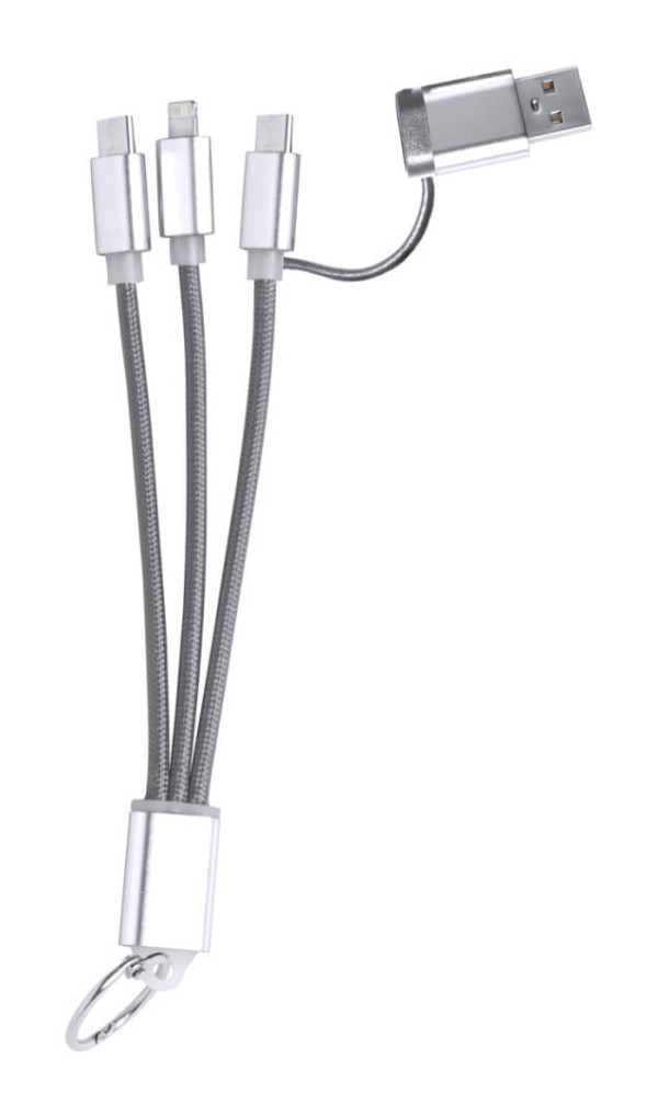 Rashort USB nabíjací kábel na kľúčenke