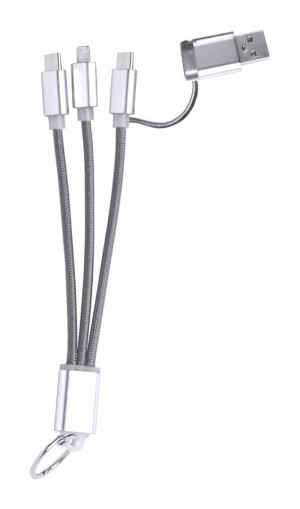 Rashort USB nabíjací kábel na kľúčenke - Reklamnepredmety