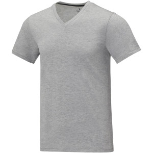 Pánske tričko s krátkym rukávom a výstrihom do V Somoto - Reklamnepredmety