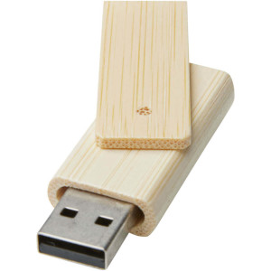 Bambusový USB flash disk s kapacitou 16 GB Rotate - Reklamnepredmety