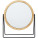 Bambusové stojacie zrkadlo Hyrra - 12619706_F1 - variant PF 12619706