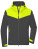 Pánska zateplená vetrovka Allweather - JN1180_Carbon_Bright-Yellow_Carbon - variant