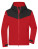 Pánska zateplená vetrovka Allweather - JN1180_Light-Red_Black_Light-Red - variant 