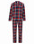 Pánske flanelové pyžamo Tartan - SFM074_Red-Navy-Check - variant Ls 1000325675