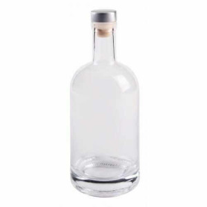 Sklenená fľaša na pitie PEARLY - Reklamnepredmety
