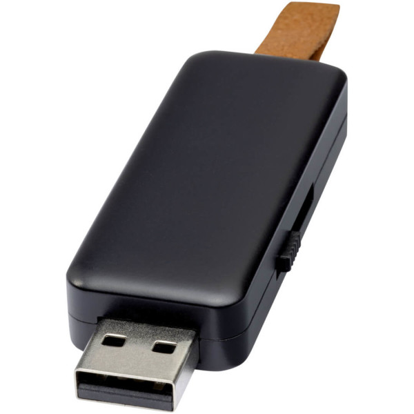 Svietiaci USB flash disk s kapacitou 8 GB Gleam