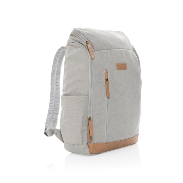 Batoh na 15" notebook Impact z 16 oz. recykl. canvas AWARE™,