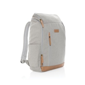 Batoh na 15" notebook Impact z 16 oz. recykl. canvas AWARE™, - Reklamnepredmety