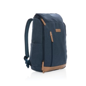 Batoh na 15" notebook Impact z 16 oz. recykl. canvas AWARE™, - Reklamnepredmety