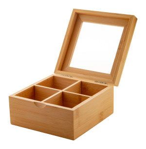 Bancha bambusový box na čaje - Reklamnepredmety