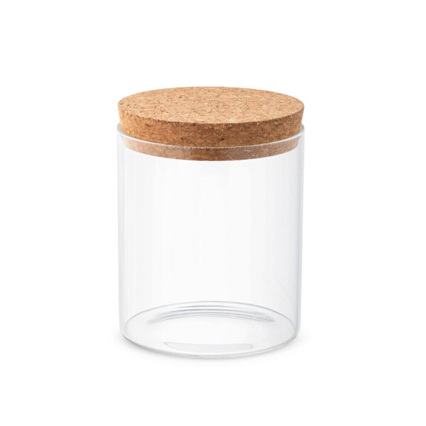 SPICE 700. Fľaša z borosilikátového skla s korkovým uzáverom 700 mL