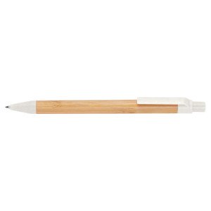 Guľôčkové pero zo pšeničnej slamy a bambusu - Reklamnepredmety