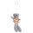 TEDDY reflexný prívesok, šedá - R73840_21_c - variant Pr R73840
