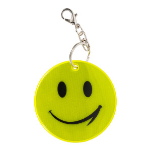 HAPPY KEY reflexný prívesok na kľúč - Reklamnepredmety