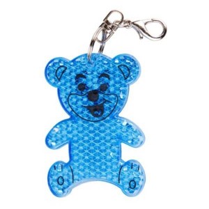 TEDDY RING reflexný prívesok na kľúče - Reklamnepredmety