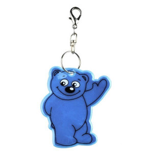 BEARY reflexný prívesok na kľúče - Reklamnepredmety