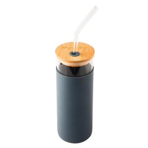UPSCALE pohár so slamkou 450 ml - Reklamnepredmety