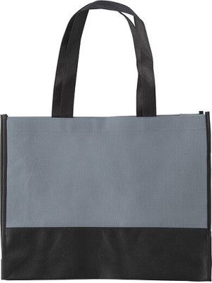 ARMOR Nákupná taška z netkanej textílie s čiernym dnom - Reklamnepredmety