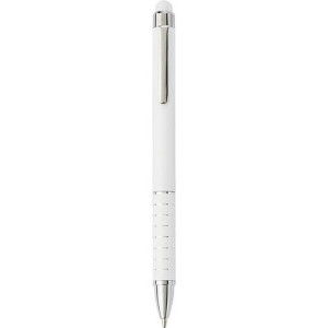 MENTAN Hliníkové lakované guličkové pero, stylus, modrá náplň - Reklamnepredmety