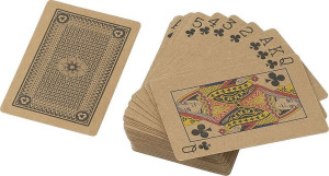 Hracie karty TOREO z recyklovaného papiera - Reklamnepredmety
