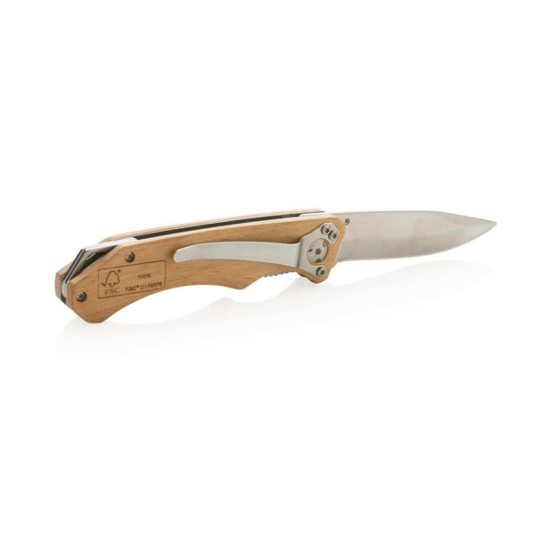 FSC® drevený outdoorový nôž