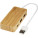 Bambusový USB rozbočovač Tapas - 12430606 - variant PF 12430606