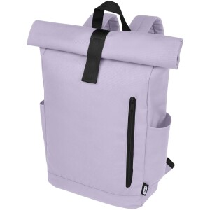 15,6" GRS RPET roll top batoh 18 l Byron - Reklamnepredmety