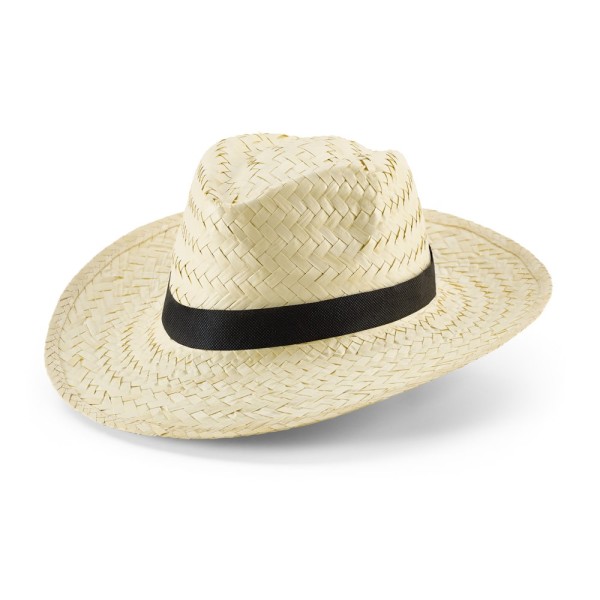 EDWARD POLI. Prírodný slamený klobúk