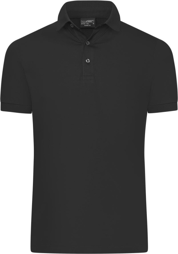 Pánske Slim Fit džersejové polo JN 1302