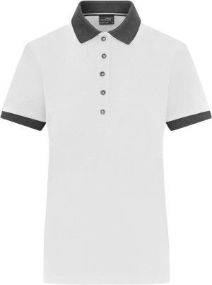 Dámske kontrastné piqué polo JN 1303 - Reklamnepredmety