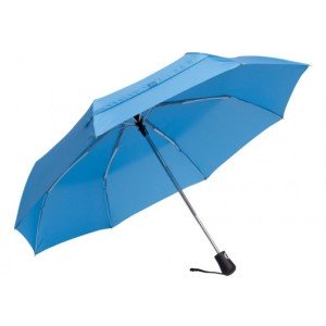Automatický otvárací/zatvárací vetruodolný vreckový dáždnik BORA - Reklamnepredmety