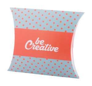 CreaBox Pillow Lock M papierová krabička - Reklamnepredmety