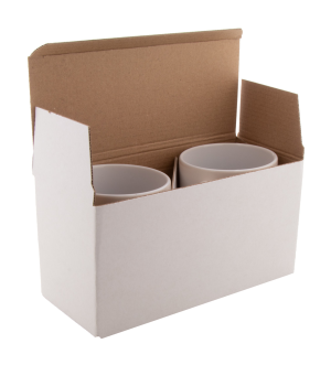 CreaBox Mug Double krabička na 2 hrnčeky na zákazku - Reklamnepredmety