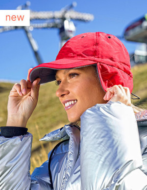Outdoorová zimná čiapka s klapkami na uši Techno Flap - Reklamnepredmety