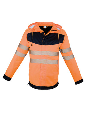 Parka EOS Hi-Vis Workwear s plochou na potlač - Reklamnepredmety