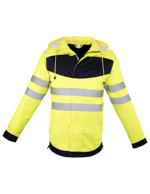 Parka EOS Hi-Vis Workwear s plochou na potlač - Reklamnepredmety