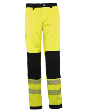 Pracovné nohavice EOS Hi-Vis s plochou na potlač - Reklamnepredmety